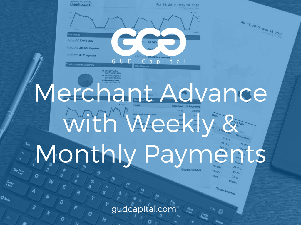 merchant cash advance weekly payments