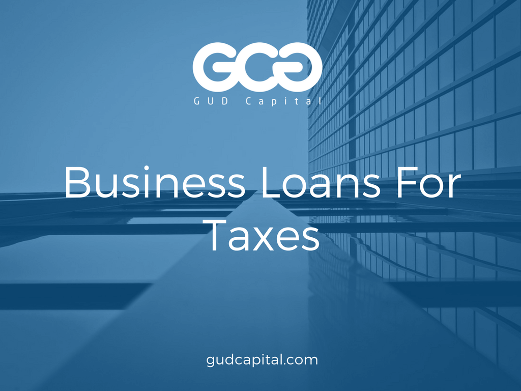 business loans for paying taxes
